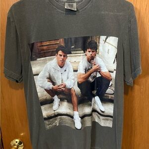 Comfort Colors Charcoal Graphic Tee Menendez Brothers